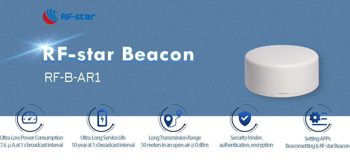 longa distância de transmissão Bluetooth iBeacon