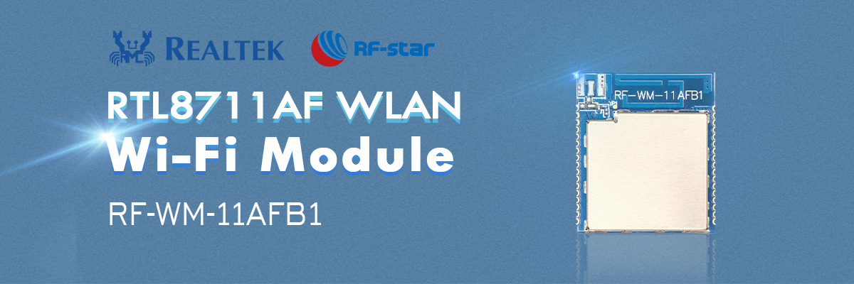 Módulo Wi-Fi WLAN RTL8711AF RF-WM-11AFB1