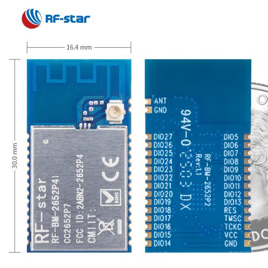 CC2652P7 Power Amplifier Module RF-BM-2652P4 Supporting Multi-protocol