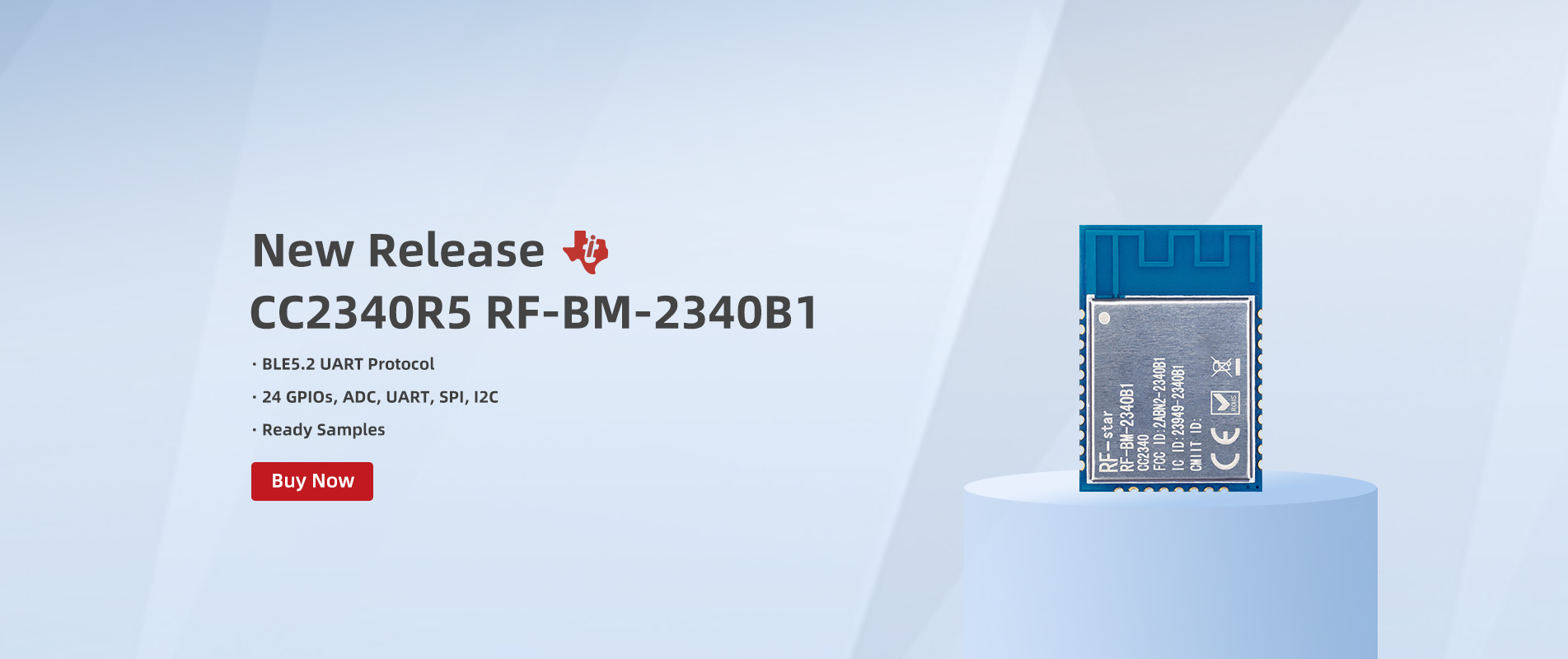 New Release CC2340R5 RF-BM-2340B1
