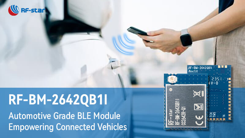 Módulo BLE de categoria automotiva CC2642R-Q1 capacita veículos conectados
        