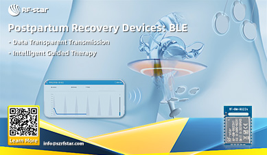Dispositivos de recuperação pós-parto: BLE
