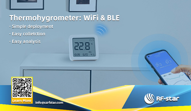 WiFi&BLE Themophgrometer
