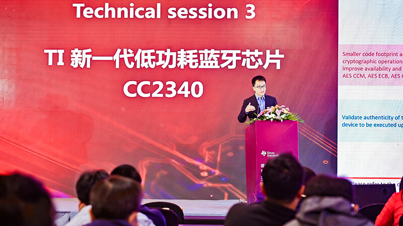 RF-star apresentou módulos CC2340 Bluetooth LE no seminário de inovação embarcada da TI